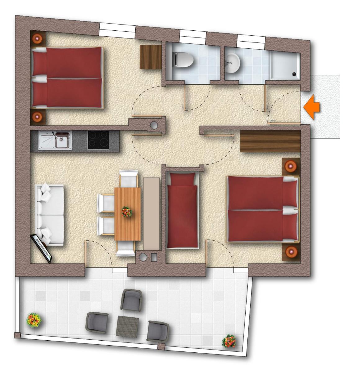 Appartements Laura Mayrhofen Buitenkant foto