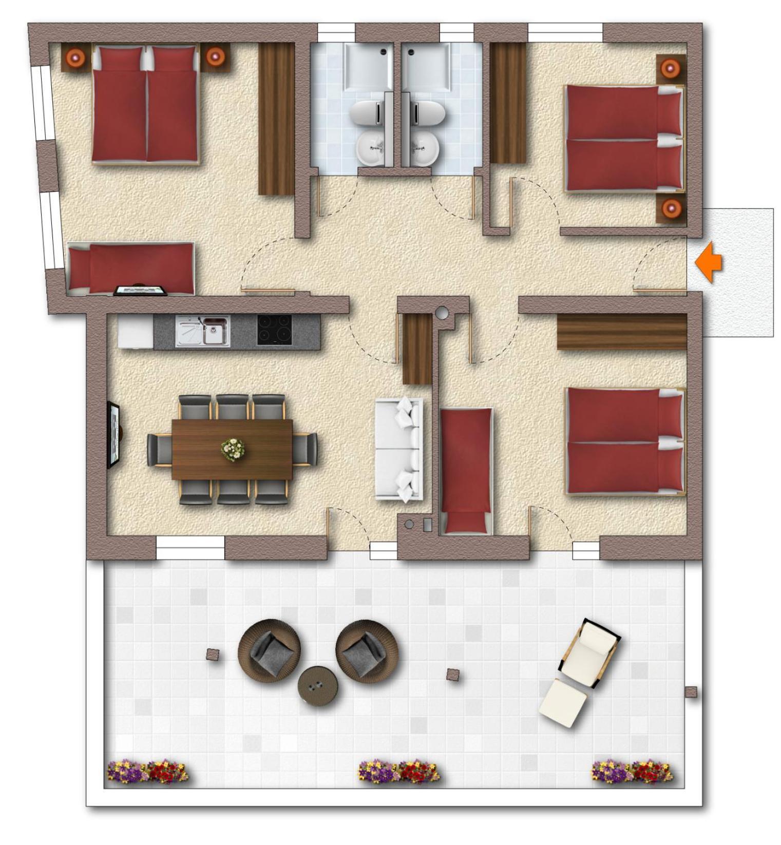 Appartements Laura Mayrhofen Buitenkant foto